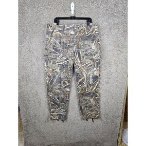 Cabela's Cargo Realtree‎ Max-5 Camo Hunting Strap Pants Mens Size 36x31 Baggy